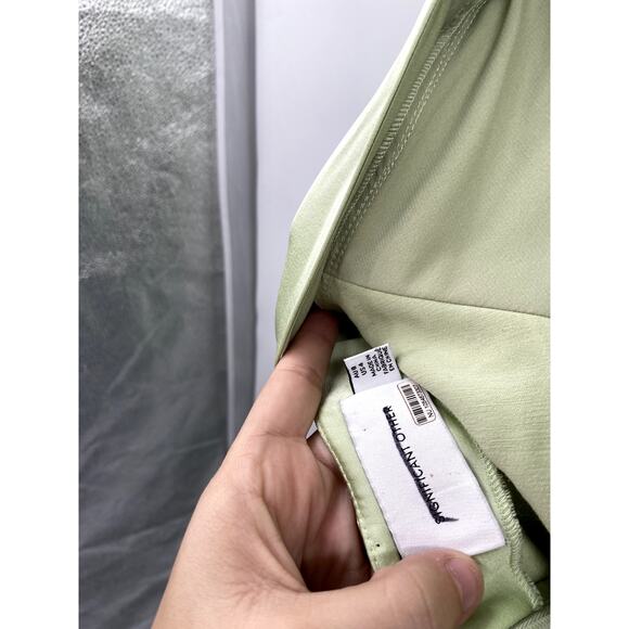 Significant Other Green Satin Demi Backless Gown - Picture 4 of 5